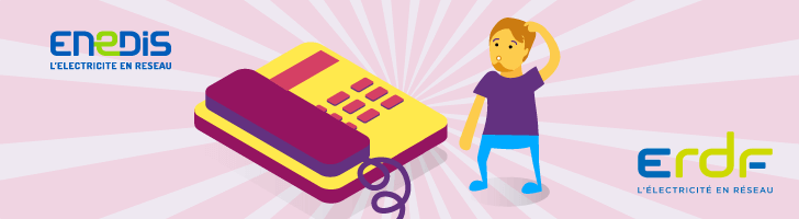 téléphone ERDF