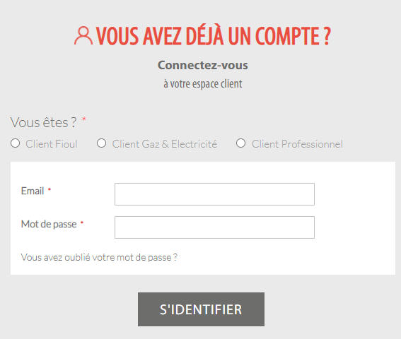 Espace Client Dyneff