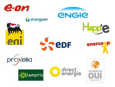 les différents fournisseurs d'énergie en France